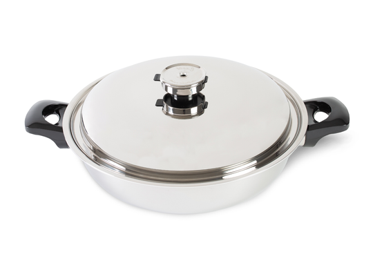 Super Jumbo Skillet | 18/10 Stainless Steel | Lifetime Guarantee